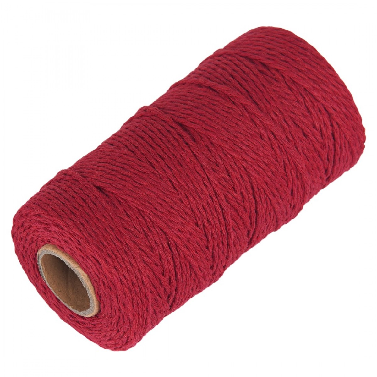 Cotton Red Twine for crafts - Ohtomber 328 Feet 2MM Natural Garden Twine String for DIY Crafts and G