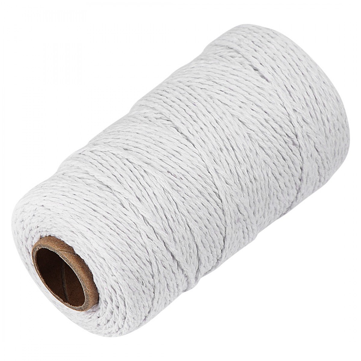White Cotton Butchers Twine String - Ohtomber 328 Feet 2MM Twine for Crafts, Bakers Twine, Kitchen C