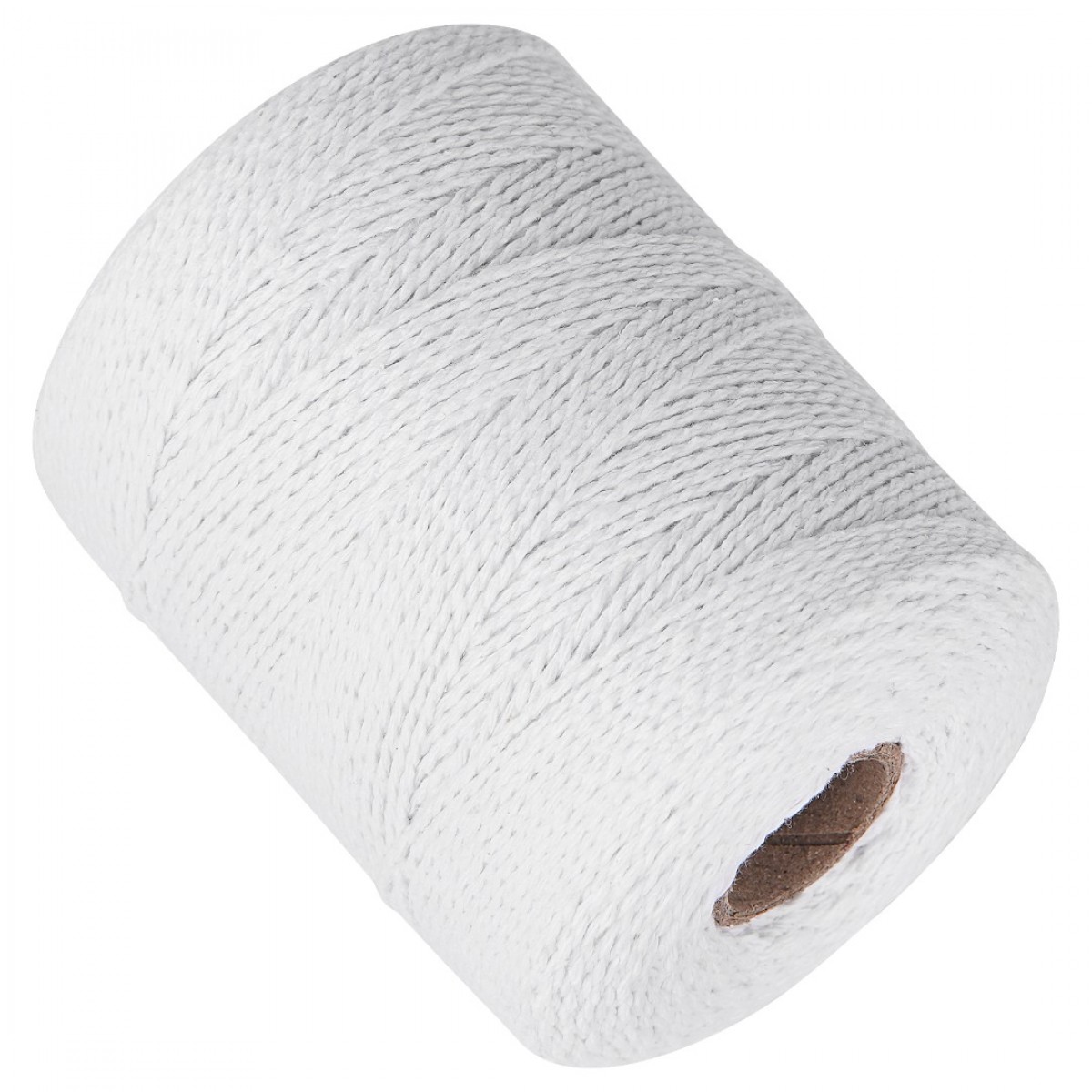 Ohtomber White Cotton Twine String - 984 Feet 2MM Thick Butchers Twine, Kitchen Cooking Bakers Twine